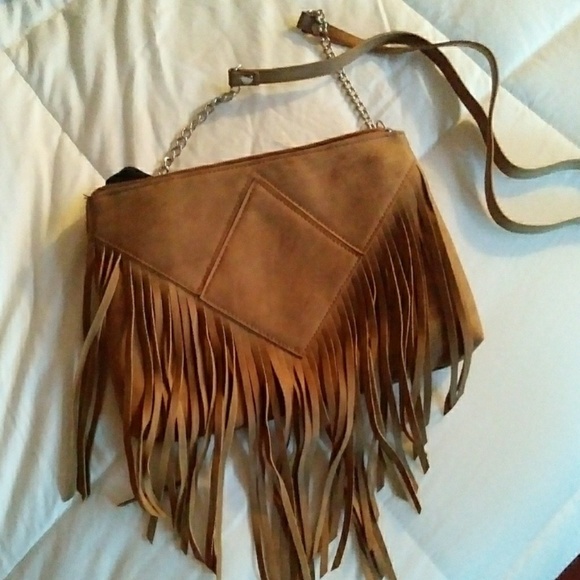 boutique Handbags - Boho fringe crossbody bag
